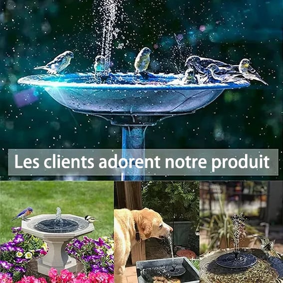 💥Fontaine d'eau à énergie solaire