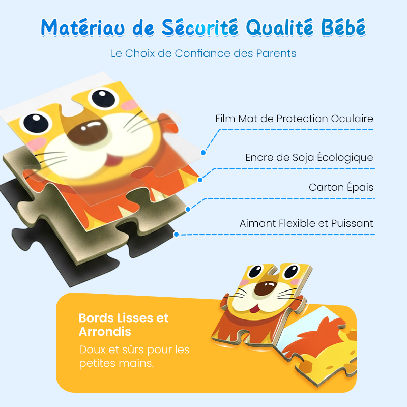 🎁 Cadeaux Priviléges de Noël🎄Livre de construction magnétique pour enfants