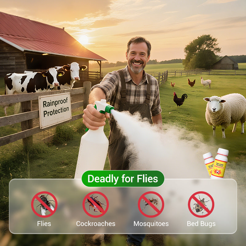 Agent Universel de Lutte contre les Mouches - Haute Efficacité & Sécurité