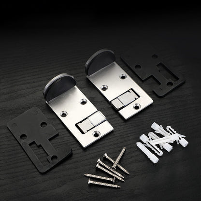 Butée de porte en acier inoxydable – Installation facile