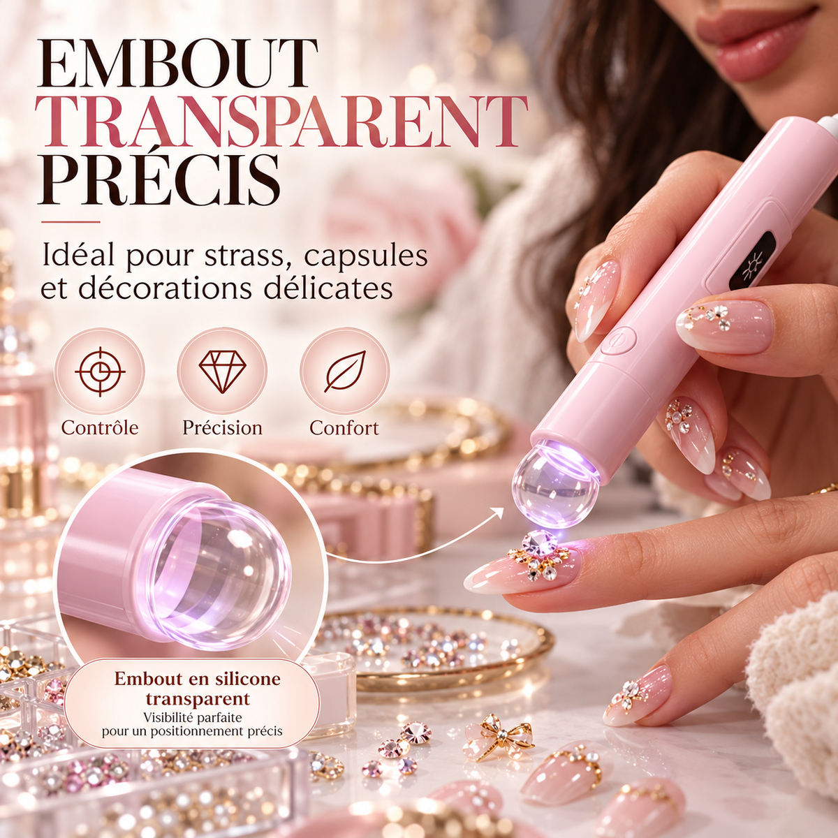💅 Lampe UV portable pour ongles