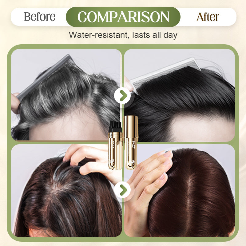 🔥 DERNIERES HEURES – 50% DE RÉDUCTION ! Peigne Colorant 2 en 1 pour Cheveux Gris – Sans Chimie, Sans Taches, Résistant à l’Eau