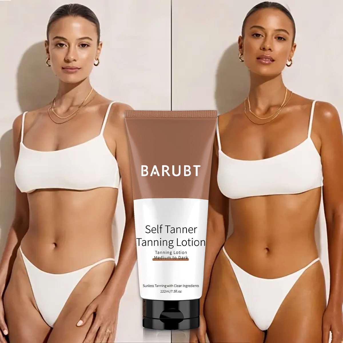 🔥Lotion autobronzante pour le corps - le meilleur bronzant progressif et naturel pour un bronzage impeccable et hydratant, pour une peau saine et éclatante