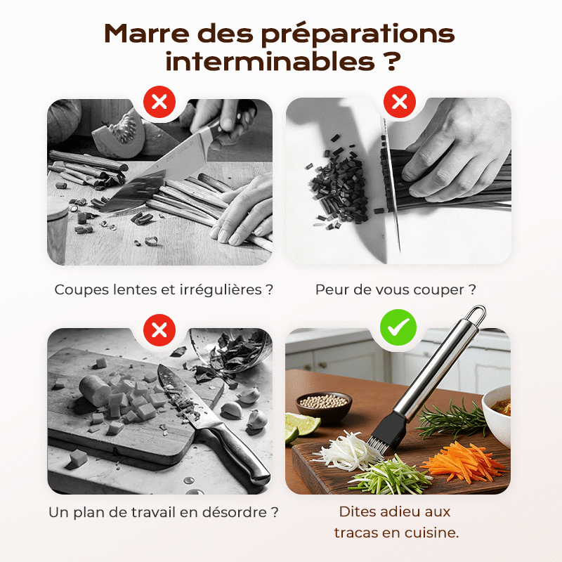 🔥Achetez 1 et obtenez 1 gratuit🔥 La soie déchiquetée le couteau