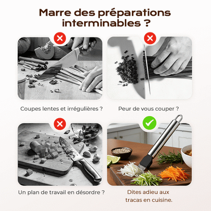 🔥Achetez 1 et obtenez 1 gratuit🔥 La soie déchiquetée le couteau