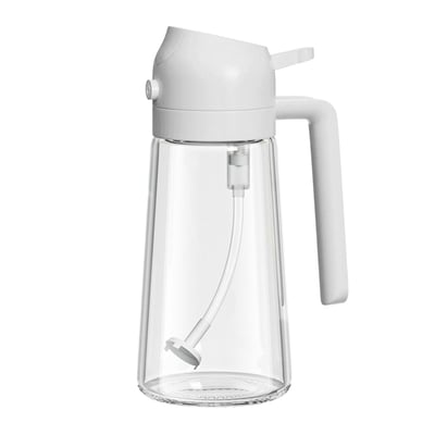 📢📢50% DE RÉDUCTION !! ⏰ Pulvérisateur Huile 2-en-1 Verre – 600 ml – Large Ouverture & Anti-Goutte for Cuisine