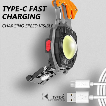 🔥 HOT SALE - Lampe de poche multifonctionnelle sur porte-clés