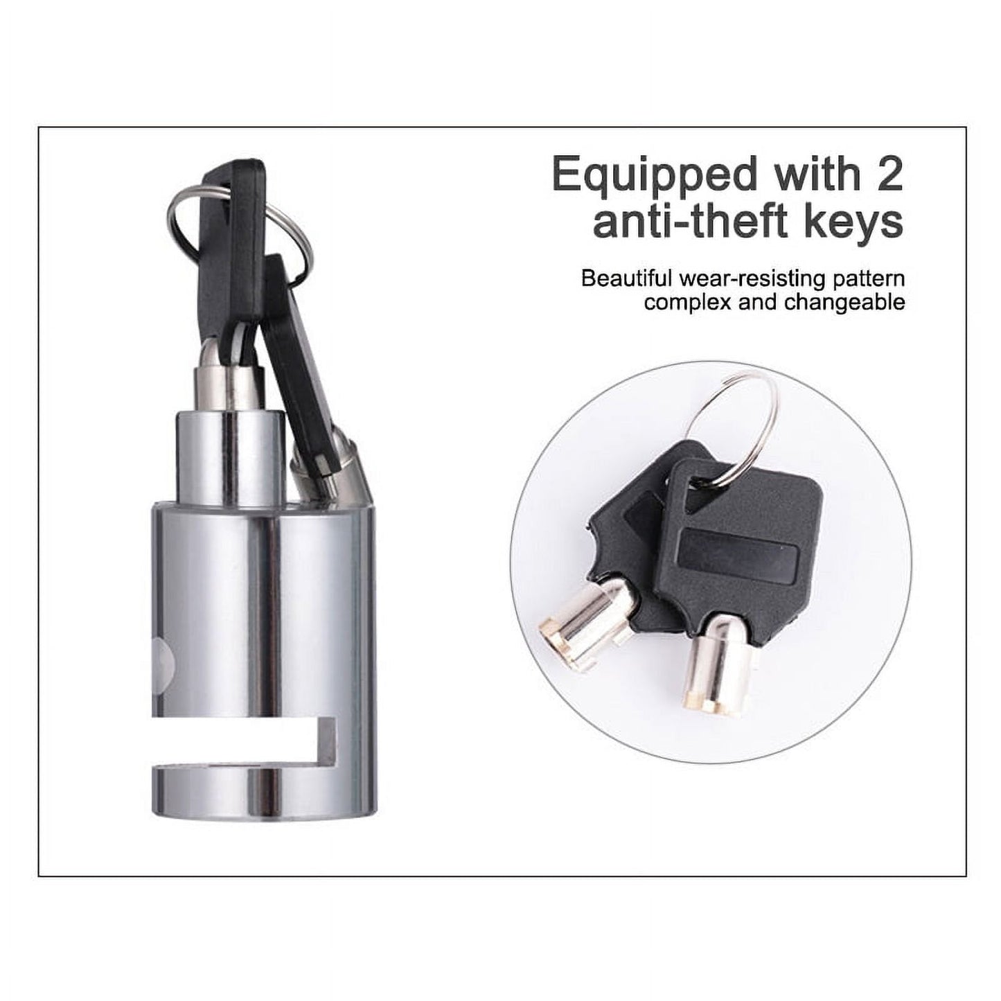 🔒Serrure à disque antivol pour motocyclett