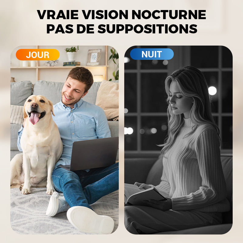 🤩🌹🌹Mini Caméra de Surveillance HD Intelligente avec Vision Nocturne