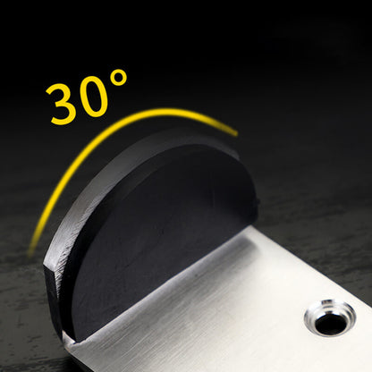 Butée de porte en acier inoxydable – Installation facile