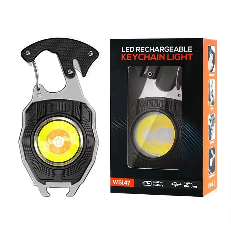 🔥 HOT SALE - Lampe de poche multifonctionnelle sur porte-clés