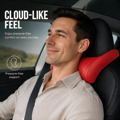 Appui‑tête ergonomique en mousse à mémoire de forme pour voiture