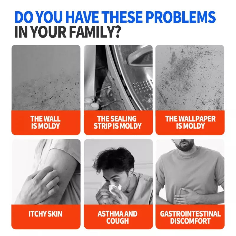 🔥Vente Flash 2025🔥 Spray Anti-Moisissures Hautement Efficace - Empêche la Réapparition