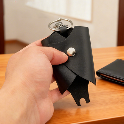 🔥Offre spéciale Noël à durée limitée : 50 % DE RÉDUCTION !!!🔥🦇Porte-monnaie en cuir fait main en forme de chauve-souris