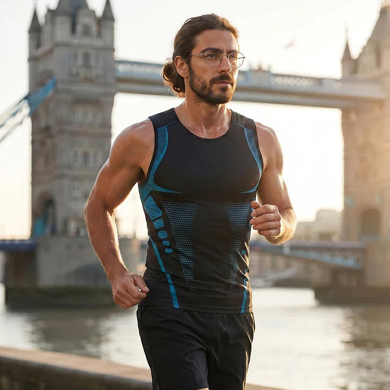 💪50% DE RÉDUCTION ! 🎉Gilet sculptant ionique Slimoly® – Compression et rafraîchissement – Remodelage du corps et sans manches – Invisible sous les vêtements 🕶️