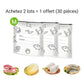 Sac de Conservation en Aluminium Reutilisable et Fermable 🥢🌍 - Parfait pour Stocker et Protéger Vos Aliments!