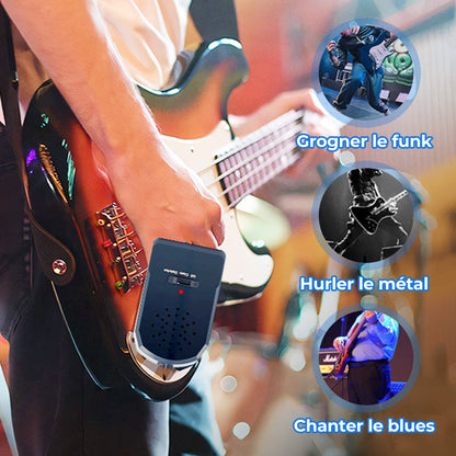 🔥 Mini Guitar Amp Pro 🎸 30W Son HD 🔊 20H d'Autonomie 🔋 Prêt pour le Busking 🌆 ACHETEZ PLUS, ÉCONOMISEZ PLUS ! 🎁