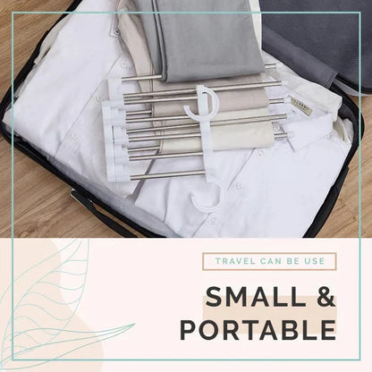 👖 ACHETEZ 2, RECEVEZ 3 ! ✨ Porte-Pantalons Multifonctionnel – Gain de Place et Pratique 🌟