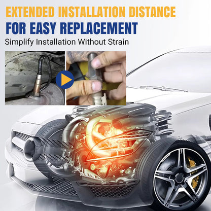 Adaptateur d'extension de capteur d'oxygène automobile M18*1.5