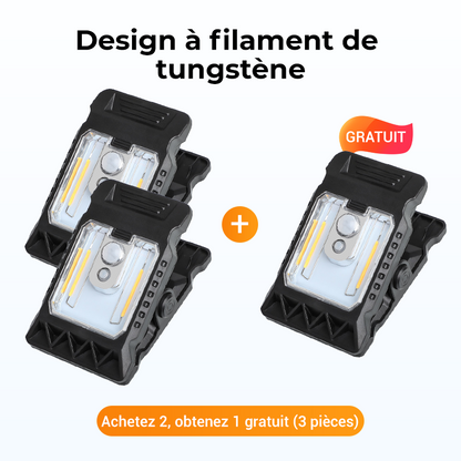 Lampe Solaire à Clip Extérieur avec Détecteur de Mouvement