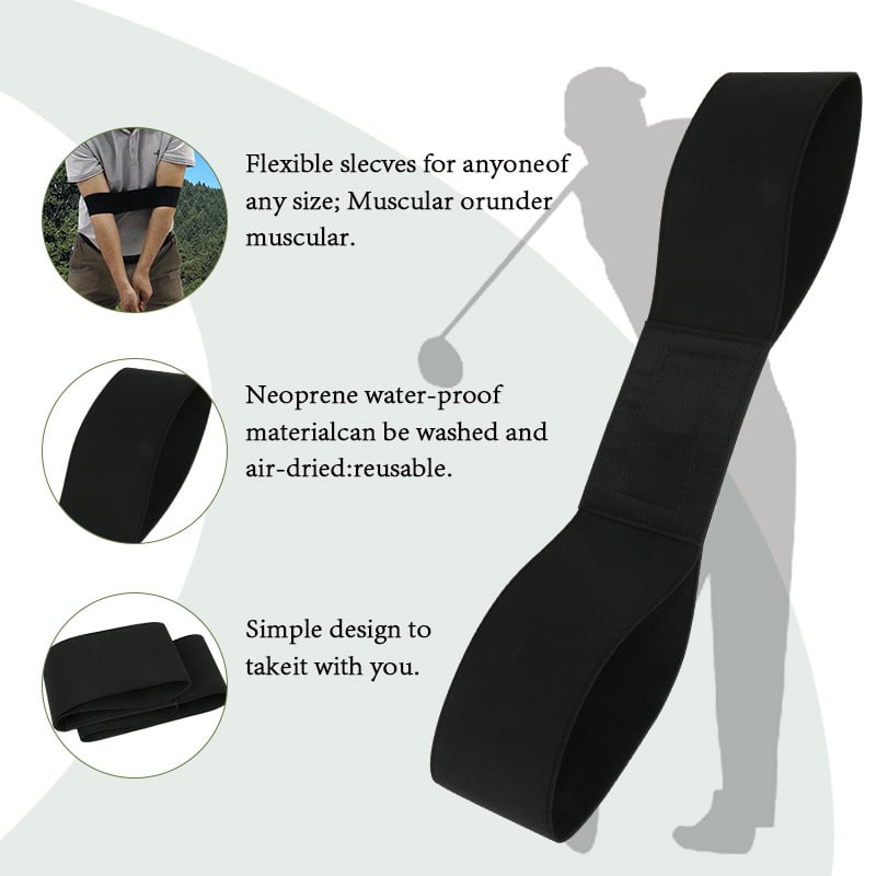 🏌️ Ensemble Correcteur de Poignet & Bandeau de Bras pour Entraînement au Golf – À Moitié Prix ! ⛳️✨ 💪 Améliorez Votre Swing & Précision Facilement !