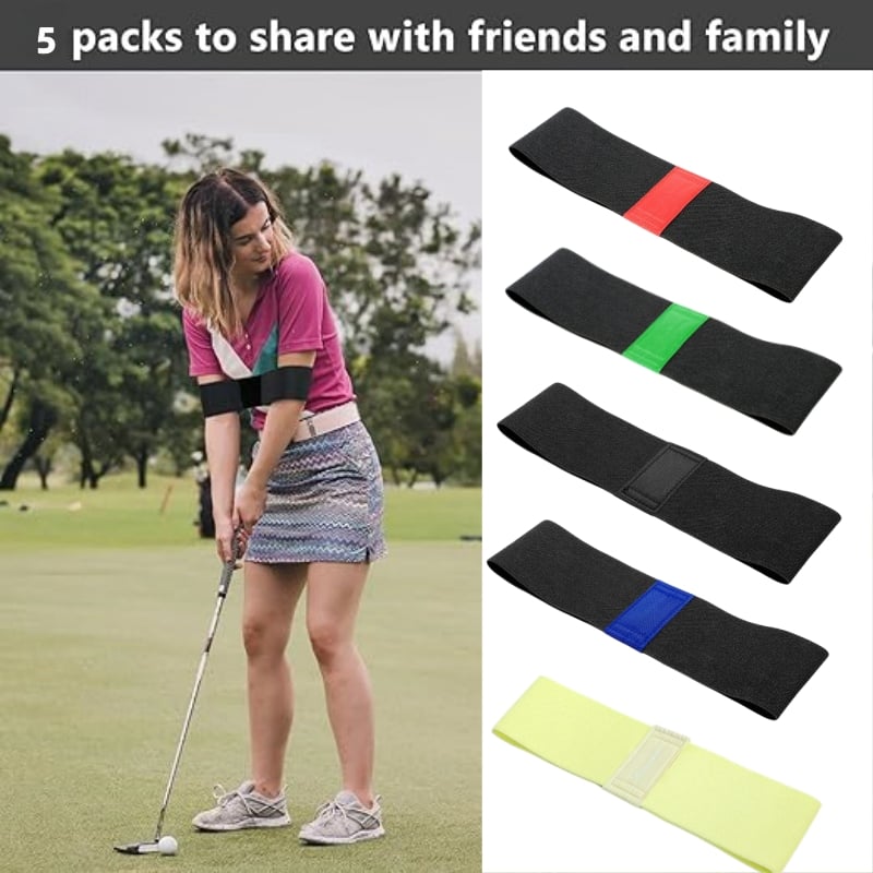🏌️ Ensemble Correcteur de Poignet & Bandeau de Bras pour Entraînement au Golf – À Moitié Prix ! ⛳️✨ 💪 Améliorez Votre Swing & Précision Facilement !
