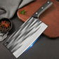 🥩hachoir serbe fait main avec lame en acier à haute teneur en carbone pleine soie