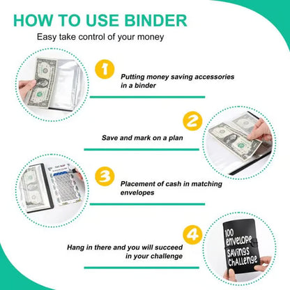 📢📢50% de réduction ! Livre de Défi Épargne avec Enveloppes – Budget Hebdo & Objectifs sur 1 An 💸📅