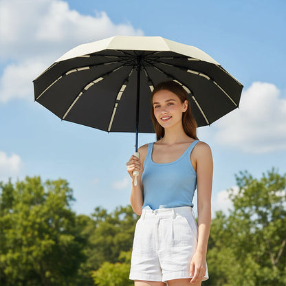 ☔Parapluie automatique résistant pour le soleil et la pluie