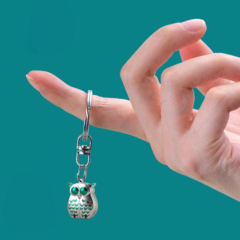 💥Mini coupe-ongles pliable en acier inoxydable en forme de chouette