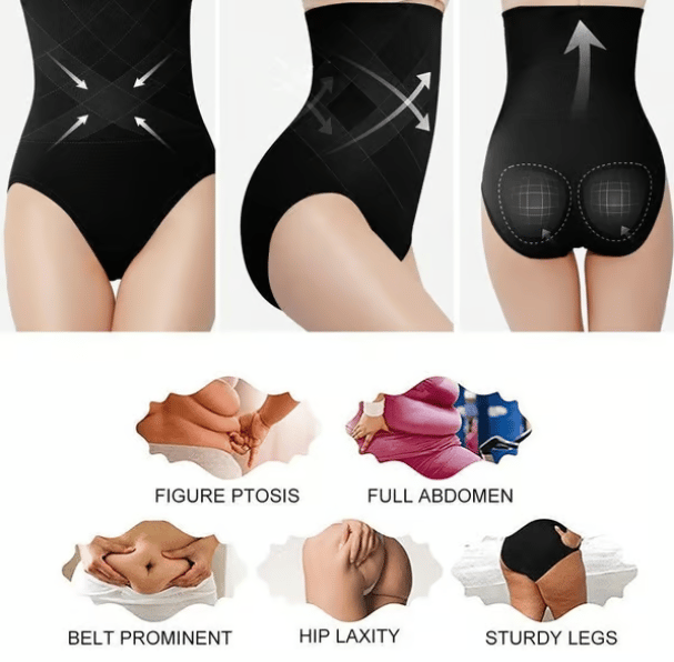 🎁Dernier jour - 1 acheté, 1 offert🎉Culotte gainante taille haute pour un ventre plat