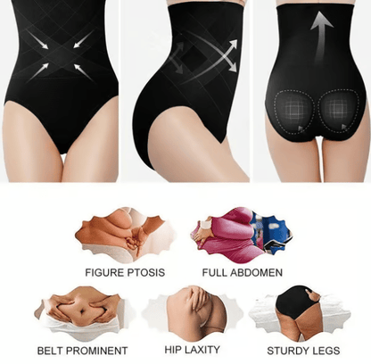 🎁Dernier jour - 1 acheté, 1 offert🎉Culotte gainante taille haute pour un ventre plat