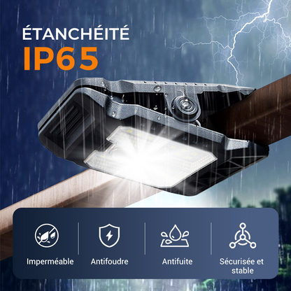 Lampe Solaire à Clip Extérieur avec Détecteur de Mouvement