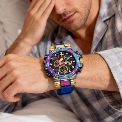 ⌚56 % DE RÉDUCTION✨Montre LED multifonctionnelle🌟Écran numérique étanche, 7 modes sportifs avec surveillance du sommeil🔋