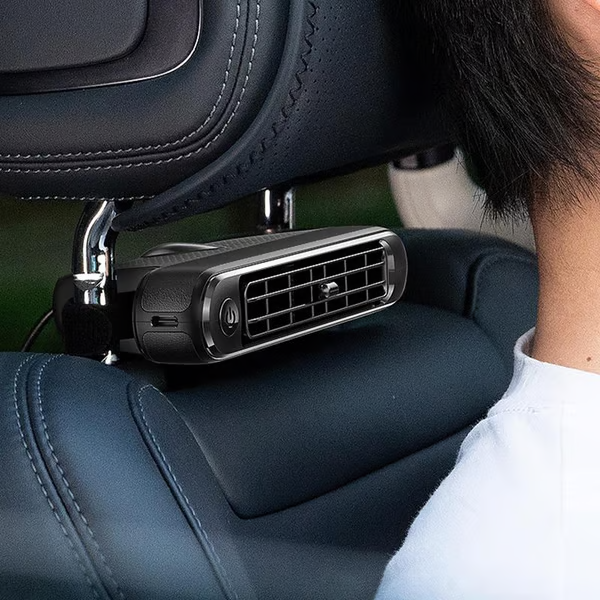 ❄️ Vente chaude été – Ventilateur double turbo USB pour siège auto : puissance maximale, fraîcheur immédiate ! 🚗💨