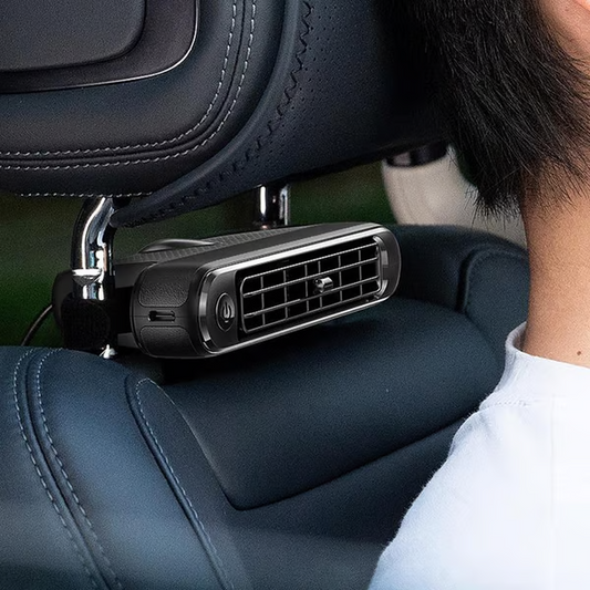 ❄️ Vente chaude été – Ventilateur double turbo USB pour siège auto : puissance maximale, fraîcheur immédiate ! 🚗💨