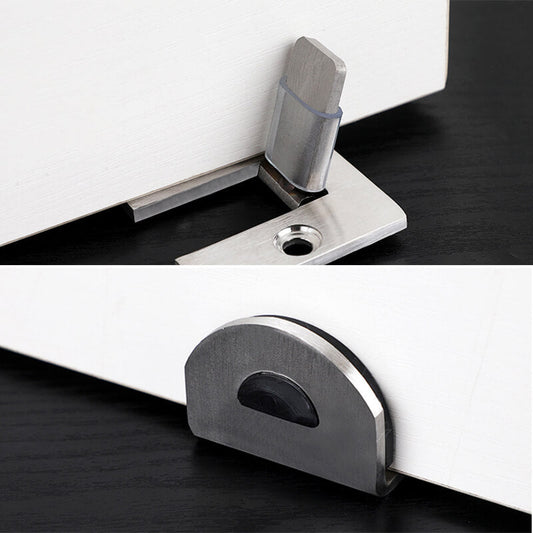Butée de porte en acier inoxydable – Installation facile