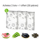 Sac de Conservation en Aluminium Reutilisable et Fermable 🥢🌍 - Parfait pour Stocker et Protéger Vos Aliments!