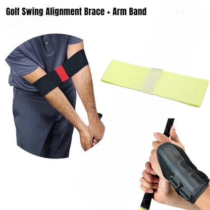 🏌️ Ensemble Correcteur de Poignet & Bandeau de Bras pour Entraînement au Golf – À Moitié Prix ! ⛳️✨ 💪 Améliorez Votre Swing & Précision Facilement !