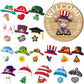 ⏰ Enseigne de Bienvenue Interchangeable avec Vache Highland Avec aimants saisonniers, chapeaux amovibles et accessoires