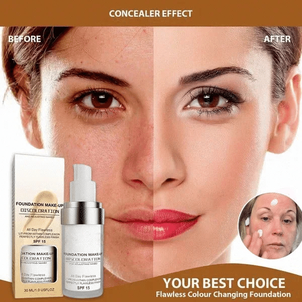 🎉Buy 2 Get 1 Free🎉Long-Lasting Moisturizing Colour Changing Foundation