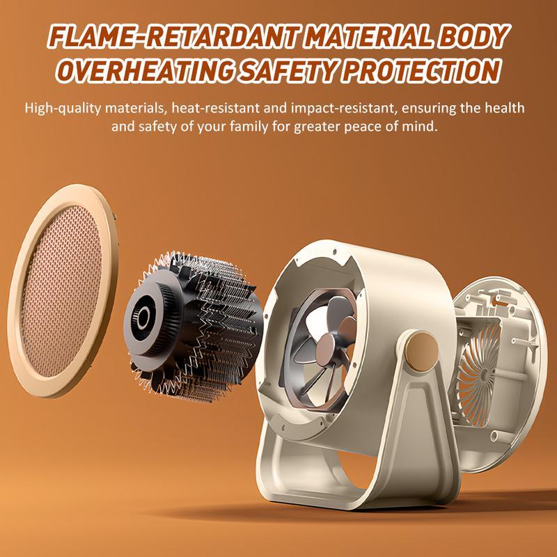 🔥 50% DE RÉDUCTION ! ❄️ Chauffage Instantané Portable – Mini Bureau & Extérieur, Chauffage Rapide & Économe ⚡✨