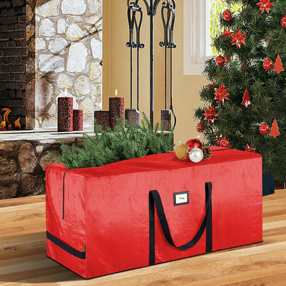 🎄 50% DE RÉDUCTION MAINTENANT ! 🎅 Sac de Rangement Imperméable pour Sapin de Noël – Durable, Transport Facile & Protection Maximale 🎁