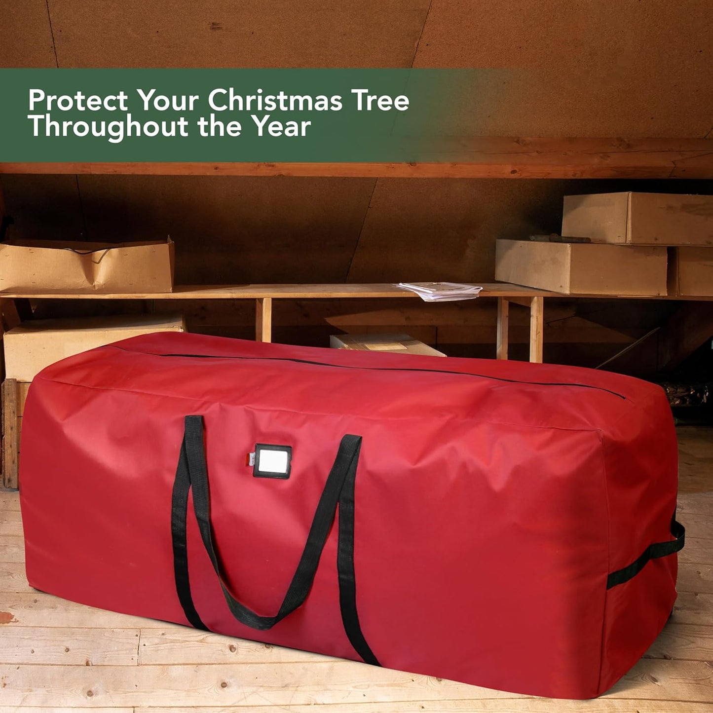 🎄 50% DE RÉDUCTION MAINTENANT ! 🎅 Sac de Rangement Imperméable pour Sapin de Noël – Durable, Transport Facile & Protection Maximale 🎁
