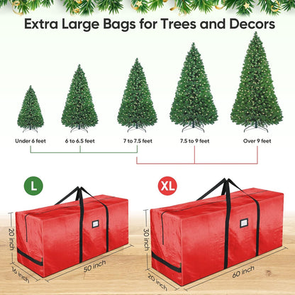 🎄 50% DE RÉDUCTION MAINTENANT ! 🎅 Sac de Rangement Imperméable pour Sapin de Noël – Durable, Transport Facile & Protection Maximale 🎁