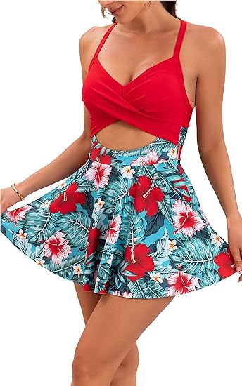 🎁Nouveauté 50 % DE RÉDUCTION💥🩱Maillot de bain une pièce avec découpes pour femme
