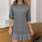 💗DERNIER JOUR -50 % DE RÉDUCTION💗💃Mini-robe en maille torsadée pour femmes