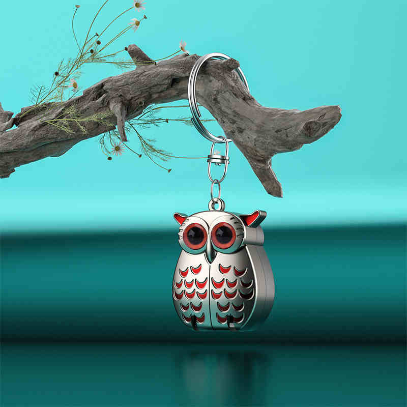 💥Mini coupe-ongles pliable en acier inoxydable en forme de chouette