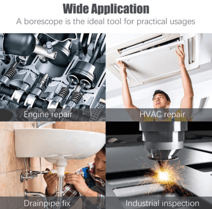 💡50 % DE RÉDUCTION🔥Caméra endoscopique douce Magic Wifi😍Sonde ultrafine 7 mm, étanche IP67, 6 LED réglables & compatible 3 en 1📱🔧