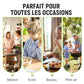 Sac de Conservation en Aluminium Reutilisable et Fermable 🥢🌍 - Parfait pour Stocker et Protéger Vos Aliments!